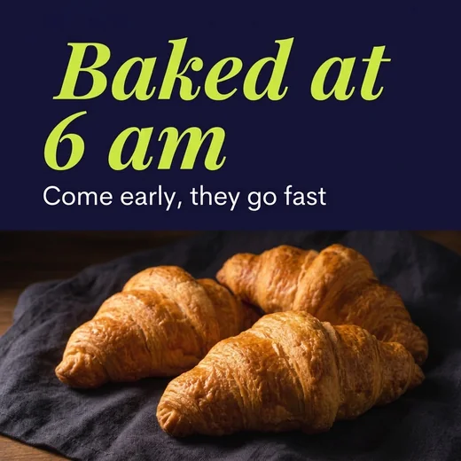 Bakery post: Baked at 6 am, come early